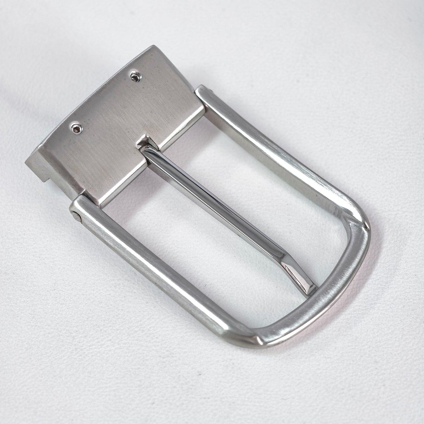 Minimalist Metal Pin Belt Buckle, Gold & Silver Options