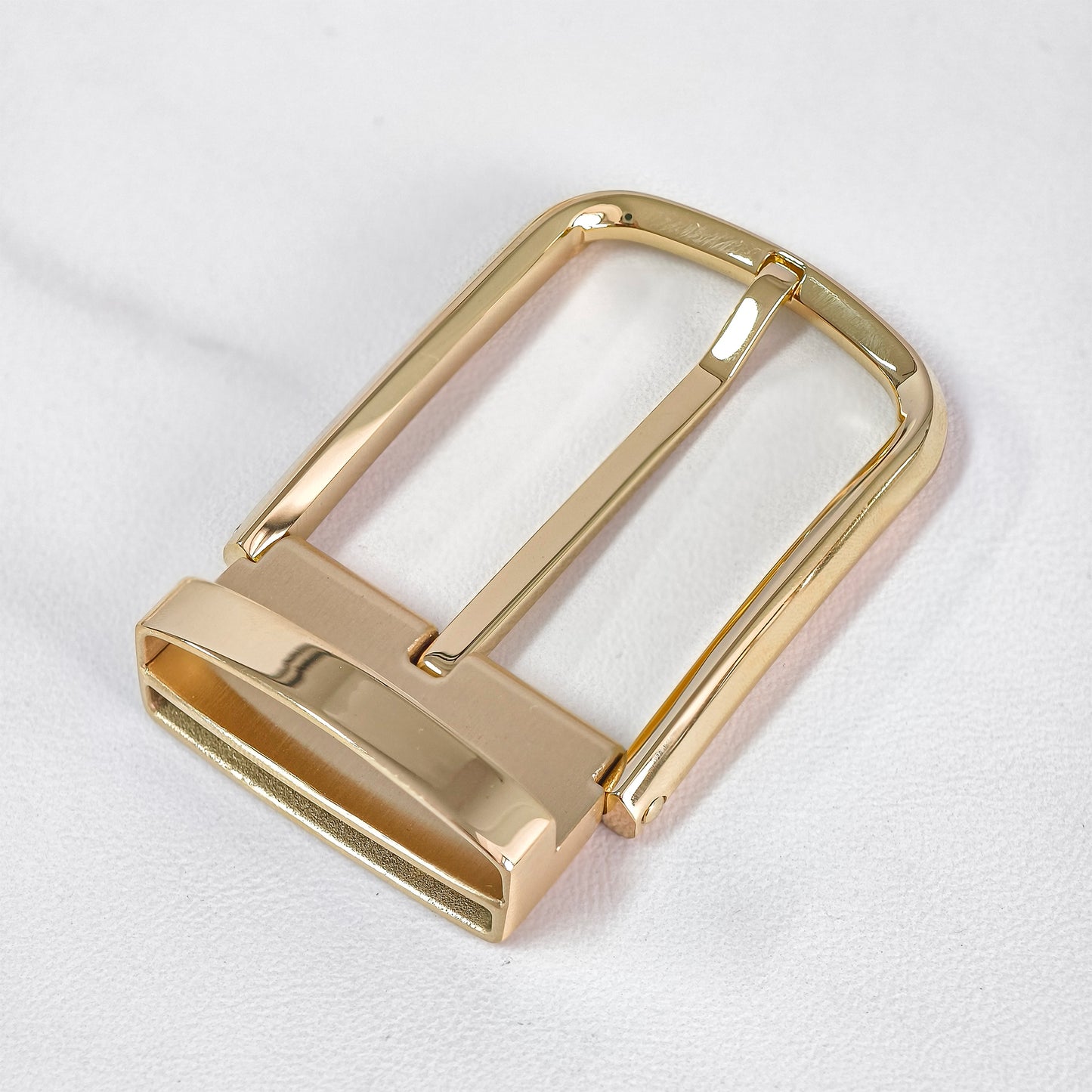 Minimalist Metal Pin Belt Buckle, Gold & Silver Options