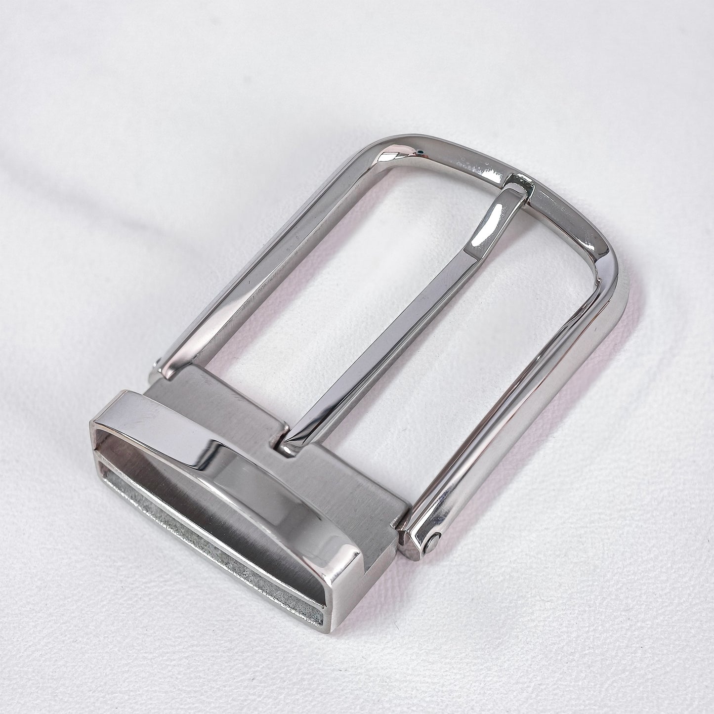 Minimalist Metal Pin Belt Buckle, Gold & Silver Options