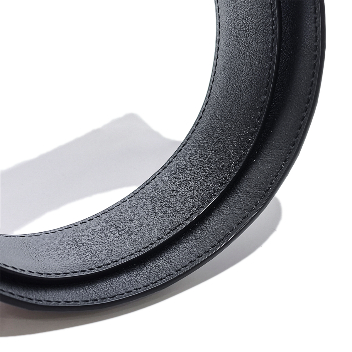 Handmade Genuine Alligator Leather Belt, Deep Purple-Black Gradient Texture Fit for Prong Buckle