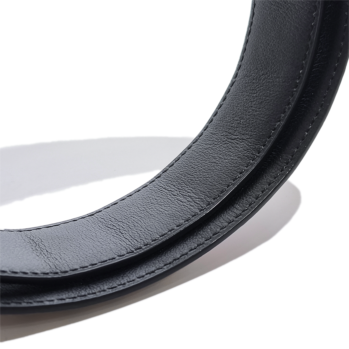 Handmade Genuine Alligator Leather Belt, Amber Brown Gradient Glossy Texture Fit for Prong Buckle