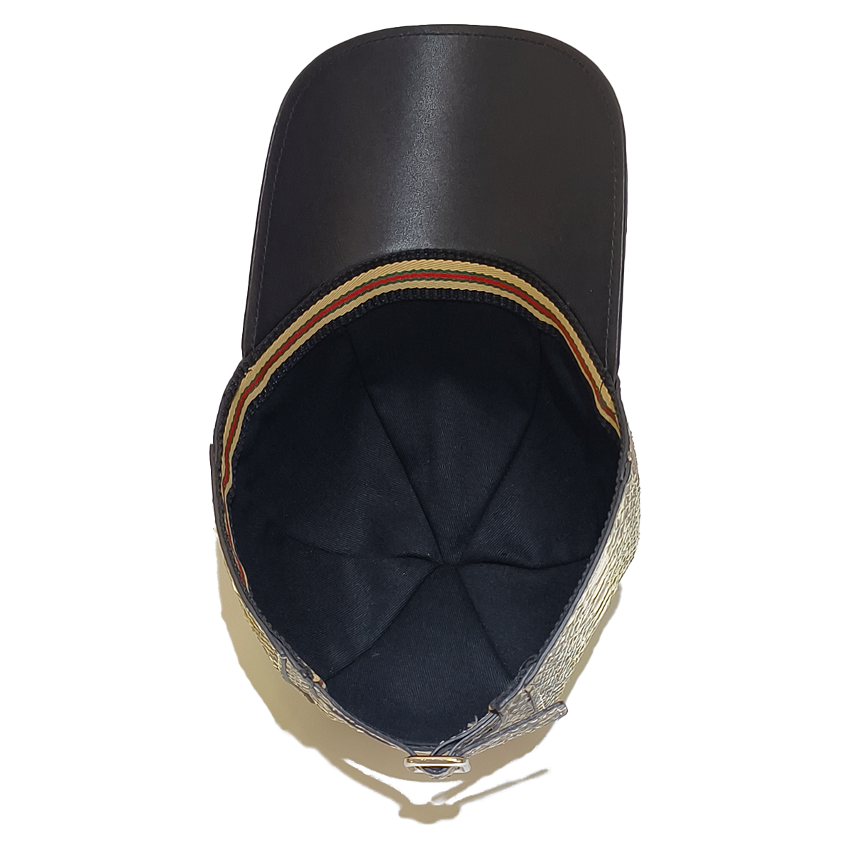 Handmade Genuine Python Leather Cap, Artisanal Adjustable Natural Texture Design