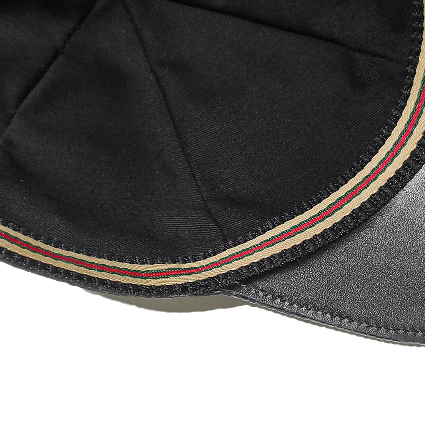 Handmade Genuine Lizard Leather Cap, Glossy Black Adjustable Design