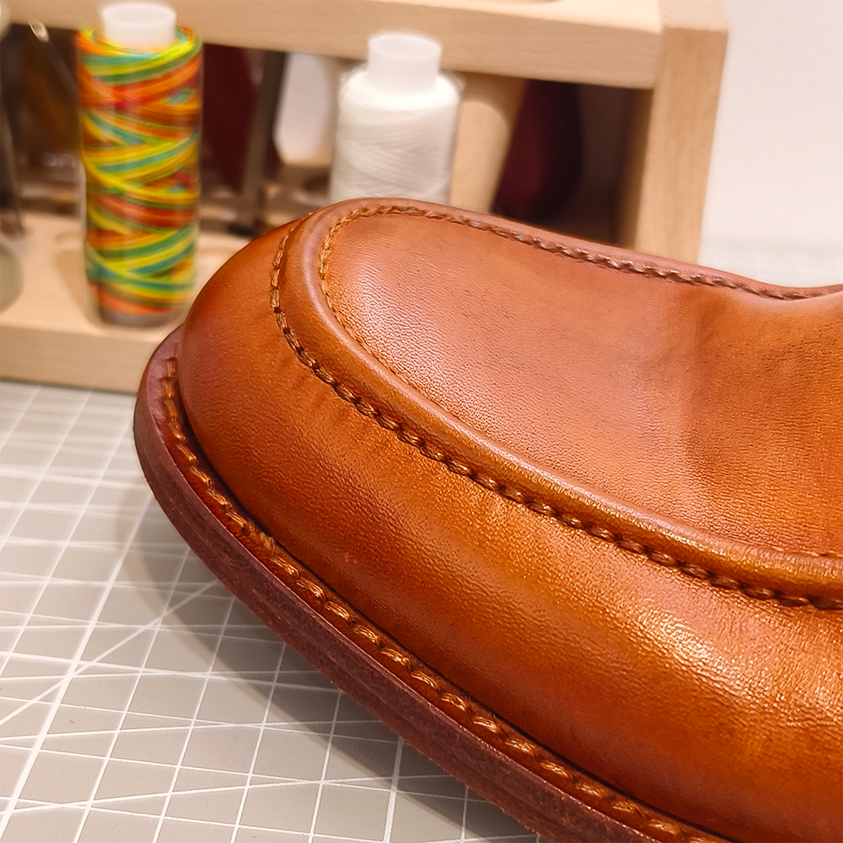 Handmade Genuine Horse Leather Oxford Shoes, Rich Tan Design with Real Leather Sole